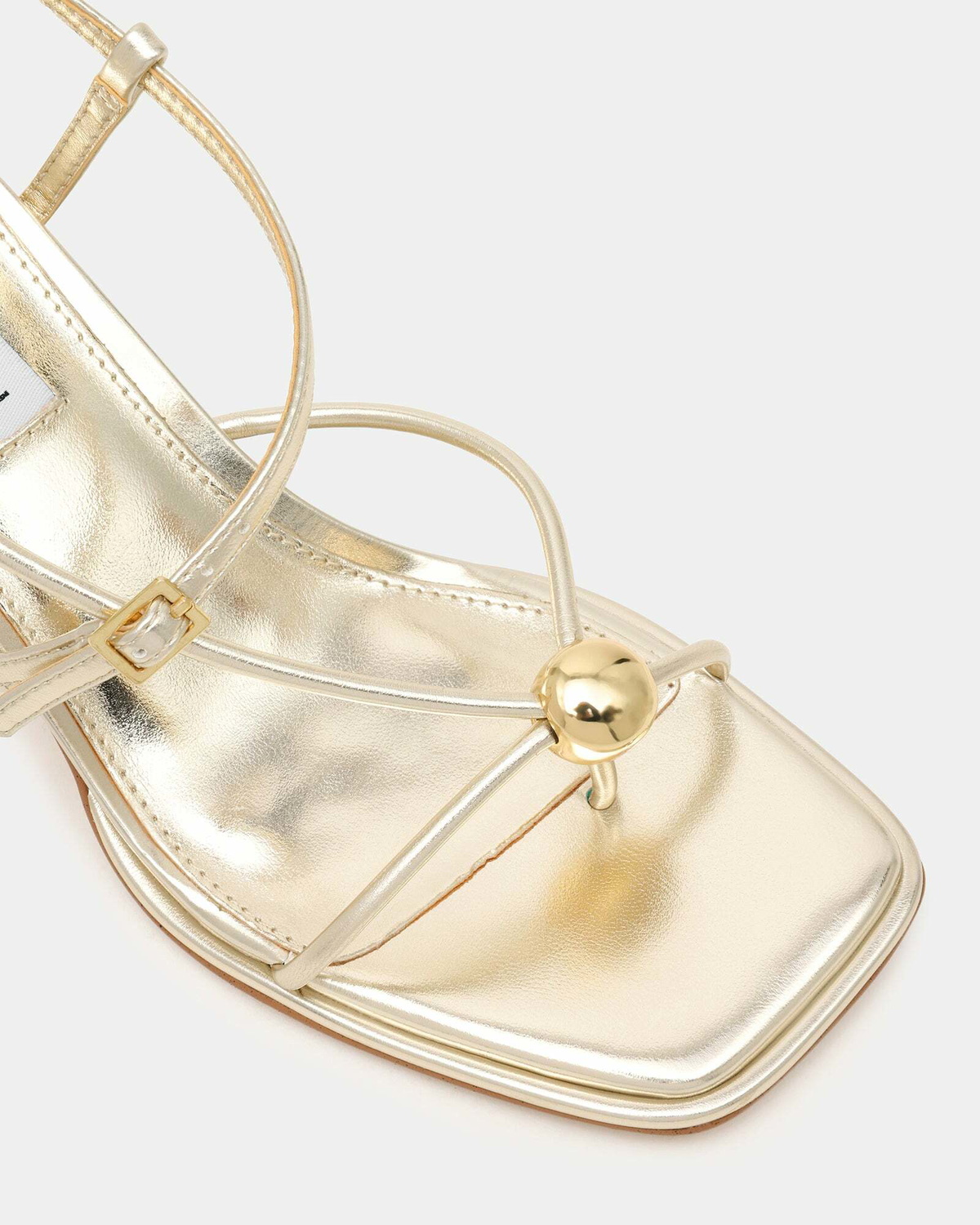 Steve Madden Jackpots Heels in Gold
