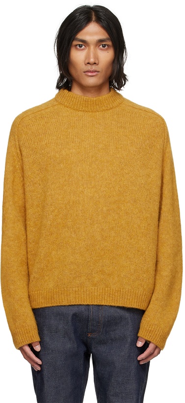 Photo: A.P.C. Yellow Tyler Sweater