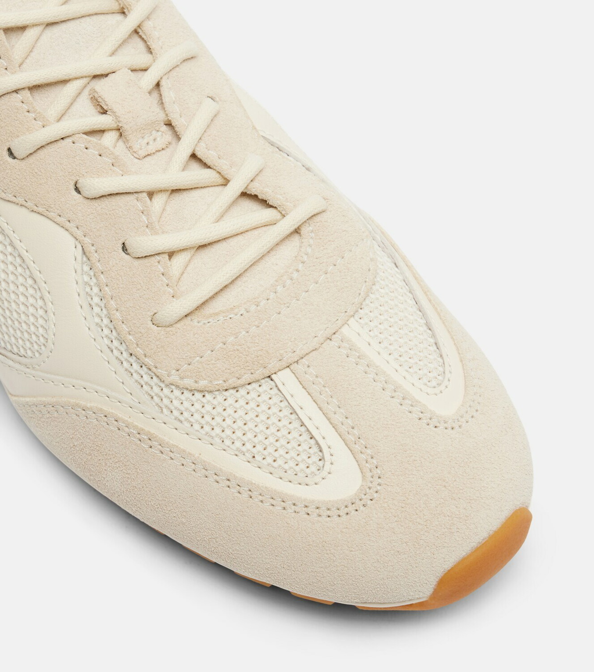 Tory Burch Field suede and leather-trimmed sneakers