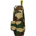 Off-White Multicolor Camouflage Backpack