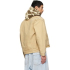 BAPE Beige Work Jacket