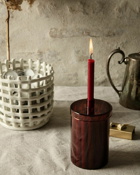 Ferm Living Ceramic Basket Small White - Mens - Home Deco