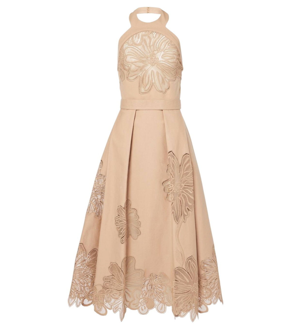 Elie Saab Embroidered midi dress Elie Saab