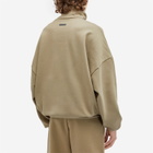 Adidas x FOG Men's Adidas x Fear Of God Athletics Fleece Mock Sweatshirt in Clay