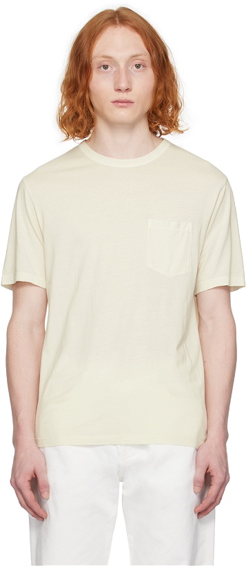 Photo: Officine Générale Off-White Pocket T-Shirt