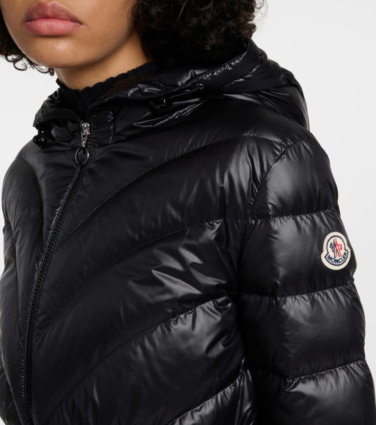 Moncler Argenno quilted down parka