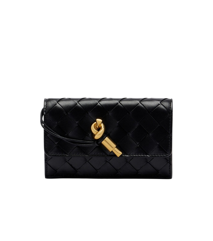 Photo: Bottega Veneta Intrecciato Large leather wallet