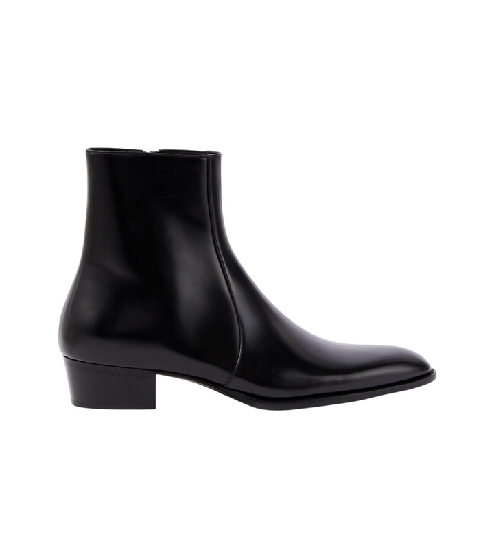 Photo: Saint Laurent Roman leather ankle boots