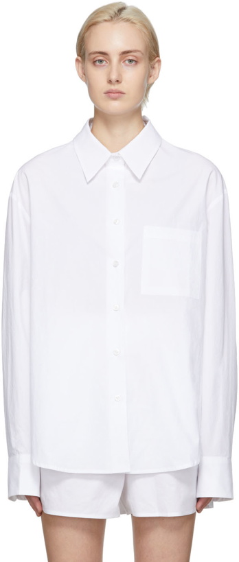 Photo: The Frankie Shop White Lui Shirt