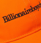 Billionaire Boys Club - Logo-Embroidered Cotton-Twill Baseball Cap - Orange