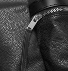 Sandro - Faux Textured-Leather Backpack - Black