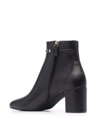 FERRAGAMO - Vara Chain Leather Boots