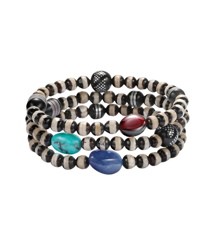 Photo: Ileana Makri Set of 3 beaded bracelets