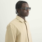 Monokel Apollo Sunglasses in Green Demi/Grey Gradient 