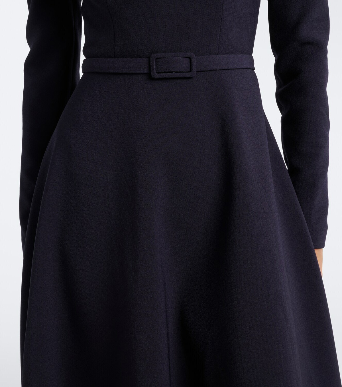 Safiyaa Asymmetric crêpe cocktail dress