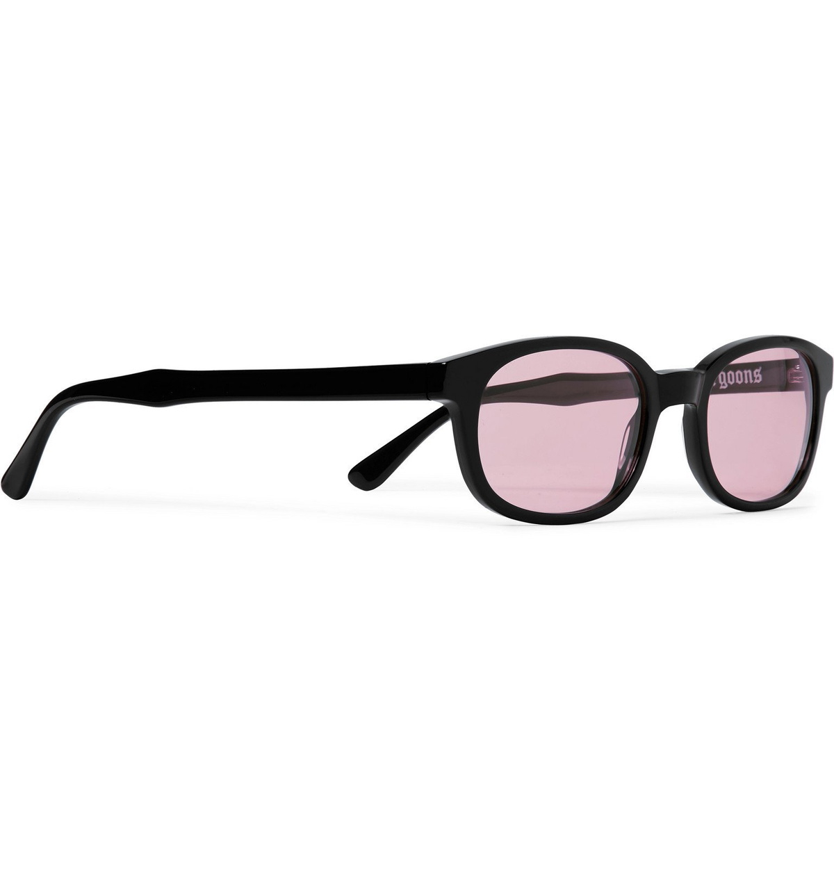 Noon Goons - Unibase Oval-Frame Acetate Sunglasses - Pink Noon Goons