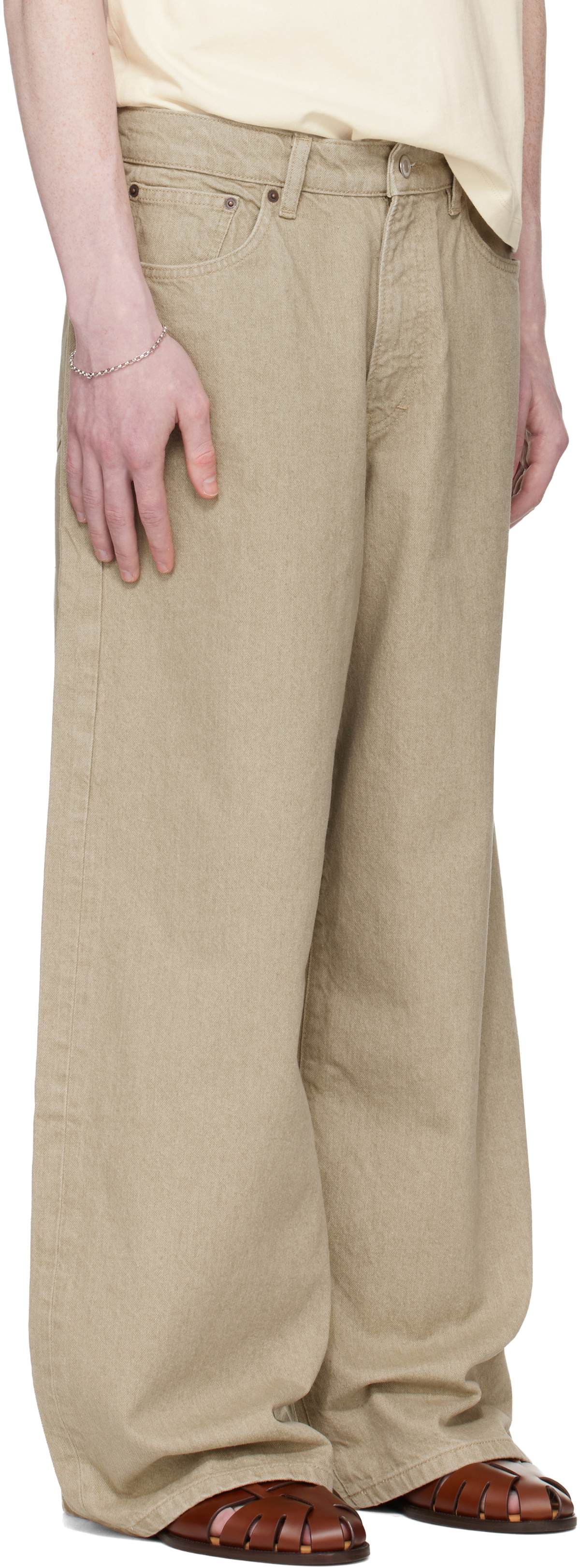 JEANERICA Beige Brera Jeans