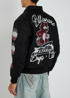 Billionaire Boys Club Alumni Wool-blend Varsity Jacket Black