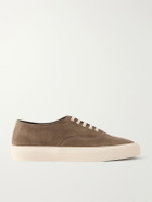 MORJAS - Deck Suede Sneakers - Brown