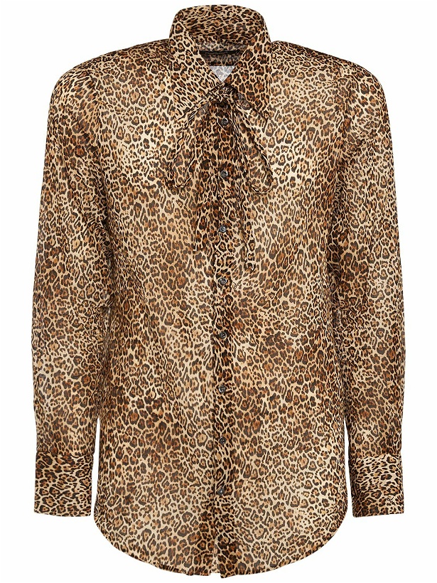 Photo: DSQUARED2 - 70s Printed Cotton Shirt
