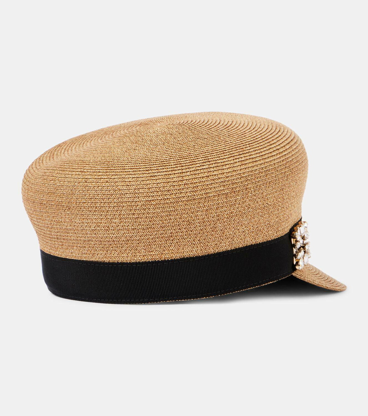 Roger Vivier Embellished paper hat