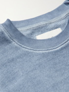 FOLK - Boxy Cotton-Jersey Sweatshirt - Blue
