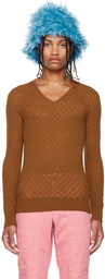 Dries Van Noten Brown Nanno Sweater