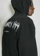 Han Kjøbenhavn Upside Down Cropped Hooded Sweatshirt