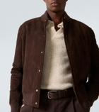 Gabriela Hearst Suede bomber jacket
