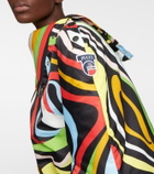Pucci - x Fusalp printed poncho
