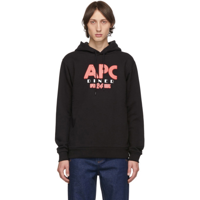 Photo: A.P.C. Black Benito Hoodie