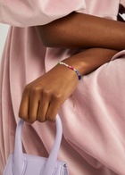 Anni LU Gili 18kt Gold-plated Beaded Bracelet - Multicoloured 1 - One Size