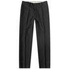 Alexander McQueen Men's Classic Mohair Trousers in Black