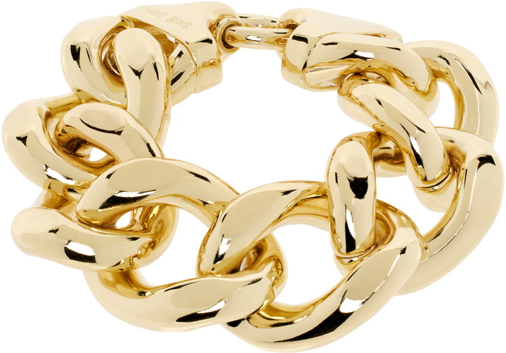 Photo: ANINE BING Gold Chunky Chain Bracelet