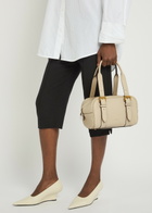 Mulberry Boston Small Grained Leather Shoulder bag - White - One Size