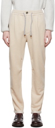 Brunello Cucinelli Brown Cashmere Trouser Lounge Pants