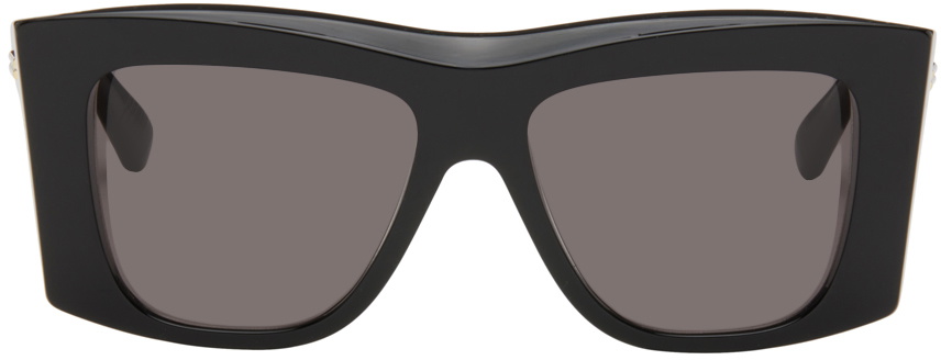 Bottega Veneta Black Visor Sunglasses Bottega Veneta display picture 3