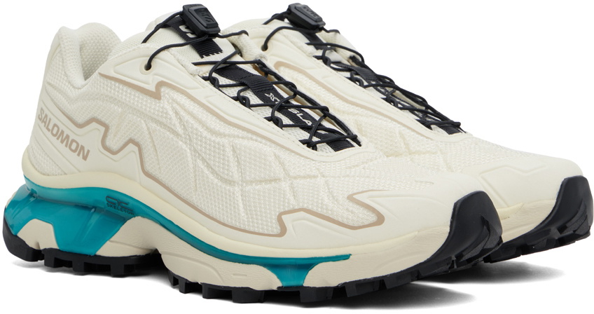 Salomon White & Green XT-Slate Sneakers Salomon
