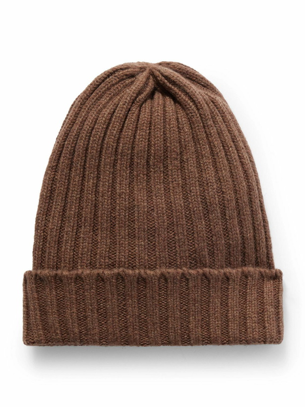 Photo: Thom Sweeney - Ribbed Cashmere Beanie