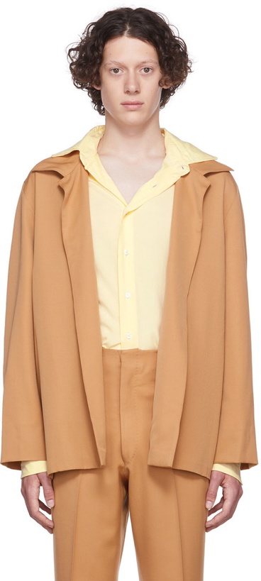 Photo: Factor's Tan Gabardine Blouson