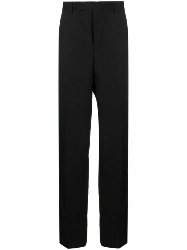Photo: VERSACE - Wool Blend Tailored Trousers