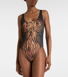 Jean Paul Gaultier Trompe l’oeil swimsuit