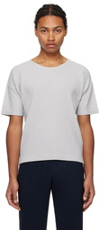 HOMME PLISSÉ ISSEY MIYAKE Gray Basics T-Shirt