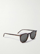 SAINT LAURENT - D-Frame Tortoiseshell Recycled-Acetate Sunglasses