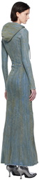 Diesel Blue De-Fully-Fsd Denim Maxi Dress