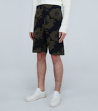 Dries Van Noten - Floral jacquard shorts