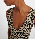Marysia Charleston leopard-print swimsuit