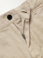 Enfants Riches Déprimés - Straight-Leg Distressed Cotton and Linen-Blend Trousers - Neutrals