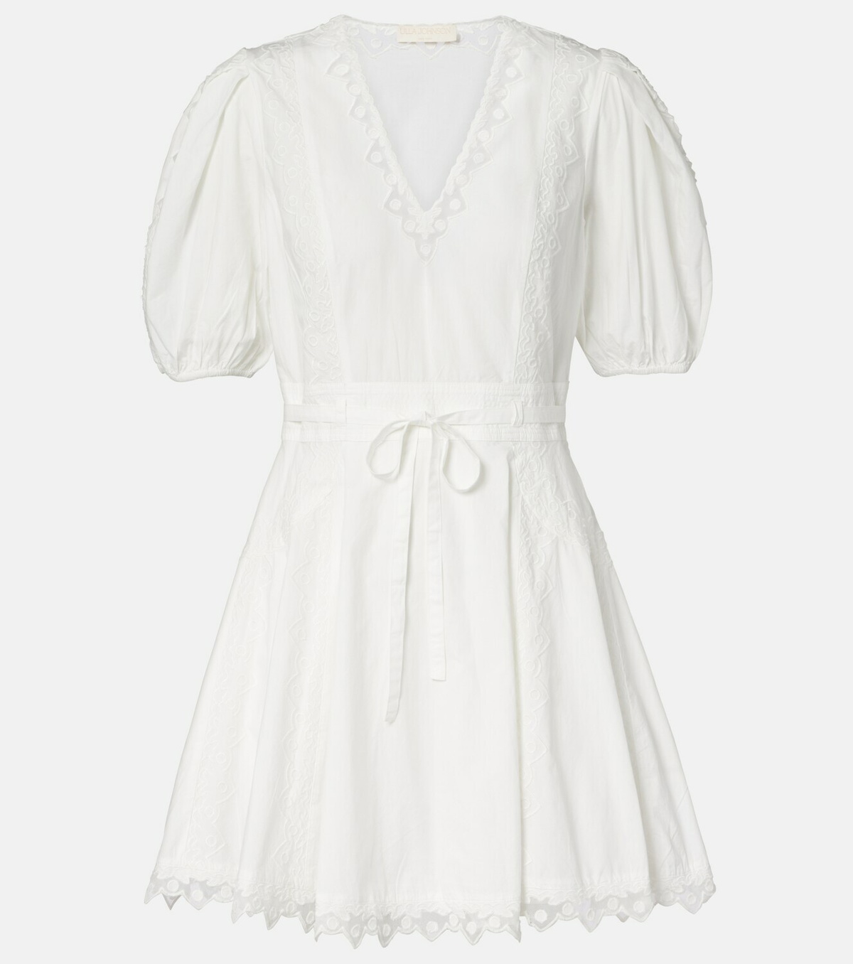 Ulla Johnson Camila embroidered cotton minidress