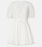 Ulla Johnson Camila embroidered cotton minidress